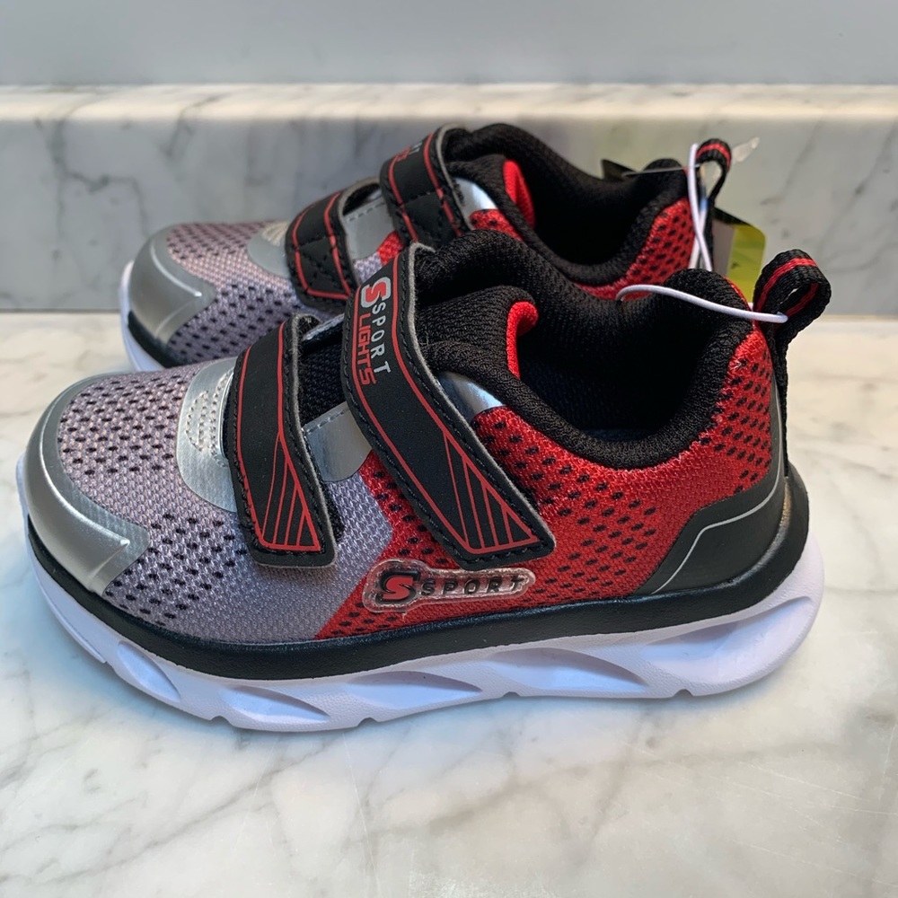 Kids S Sport by Skechers Light-Up Sneakers NEW